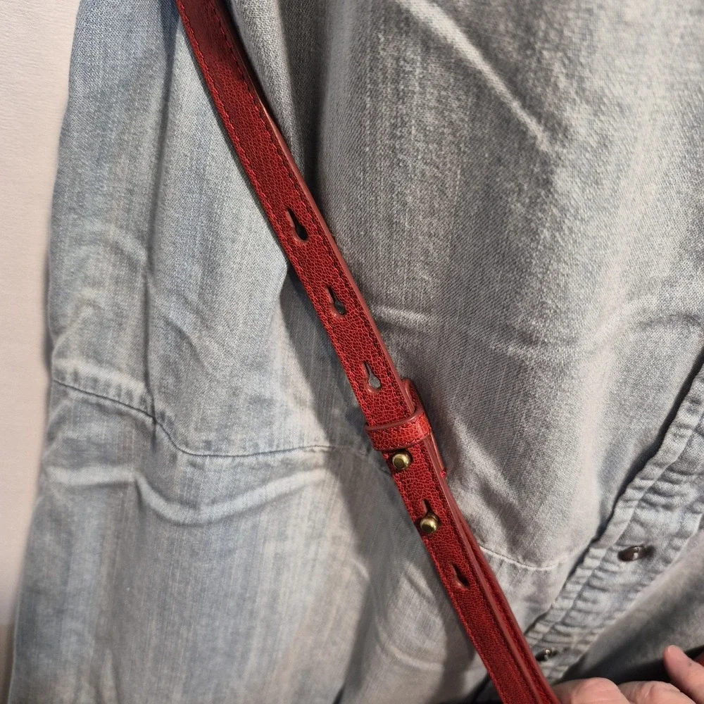 Women Lucky‎ Brand Ruth Scalloped Crossbody Bag Boho-Chic Western Inspired